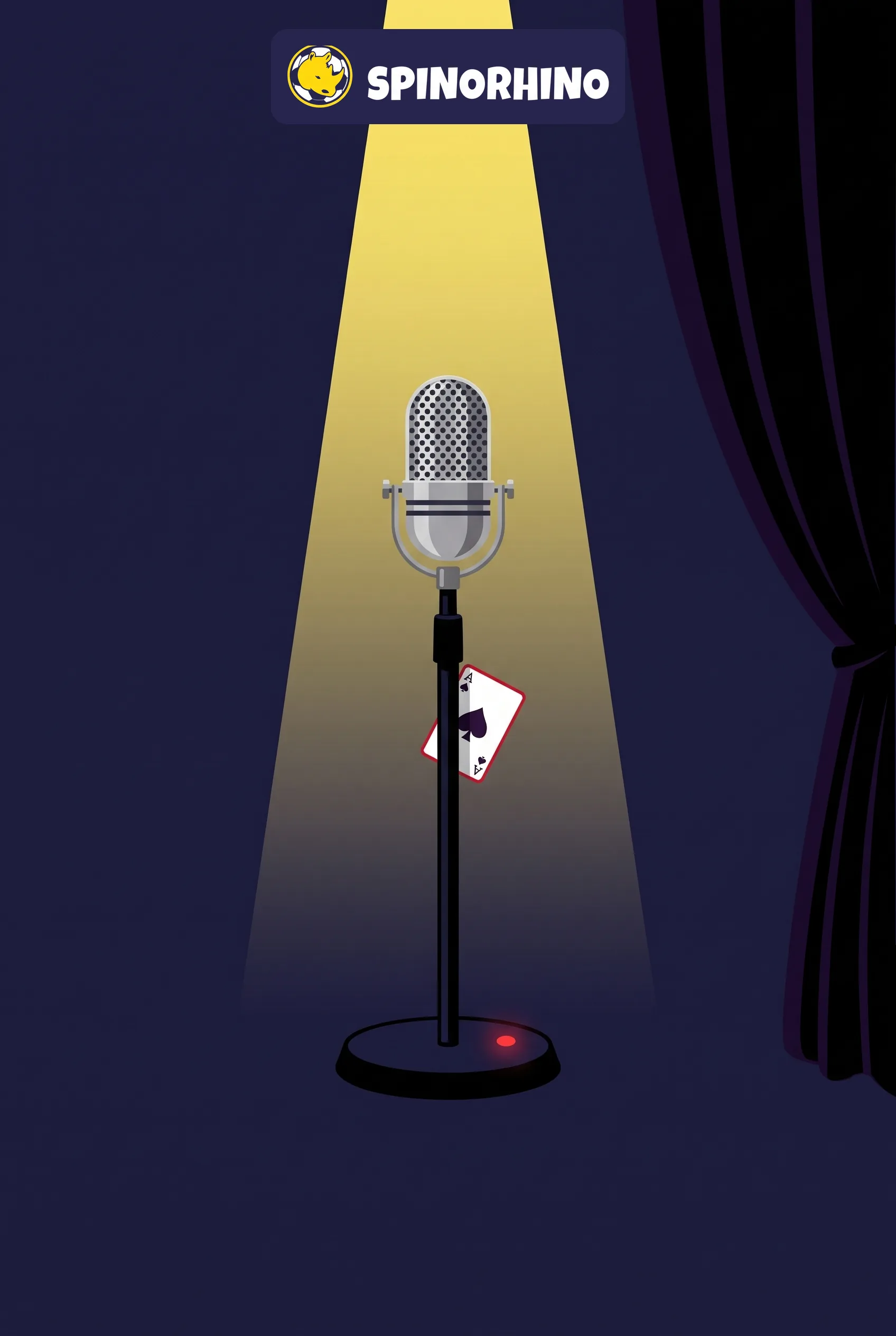 Spinorhino-illustratie voor live casinospellen